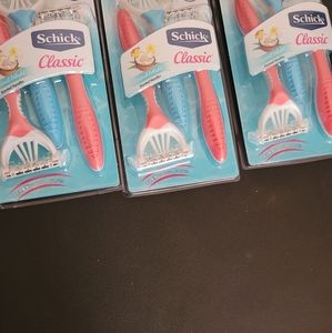 Schick Classic 3 pack Razors- 9 total